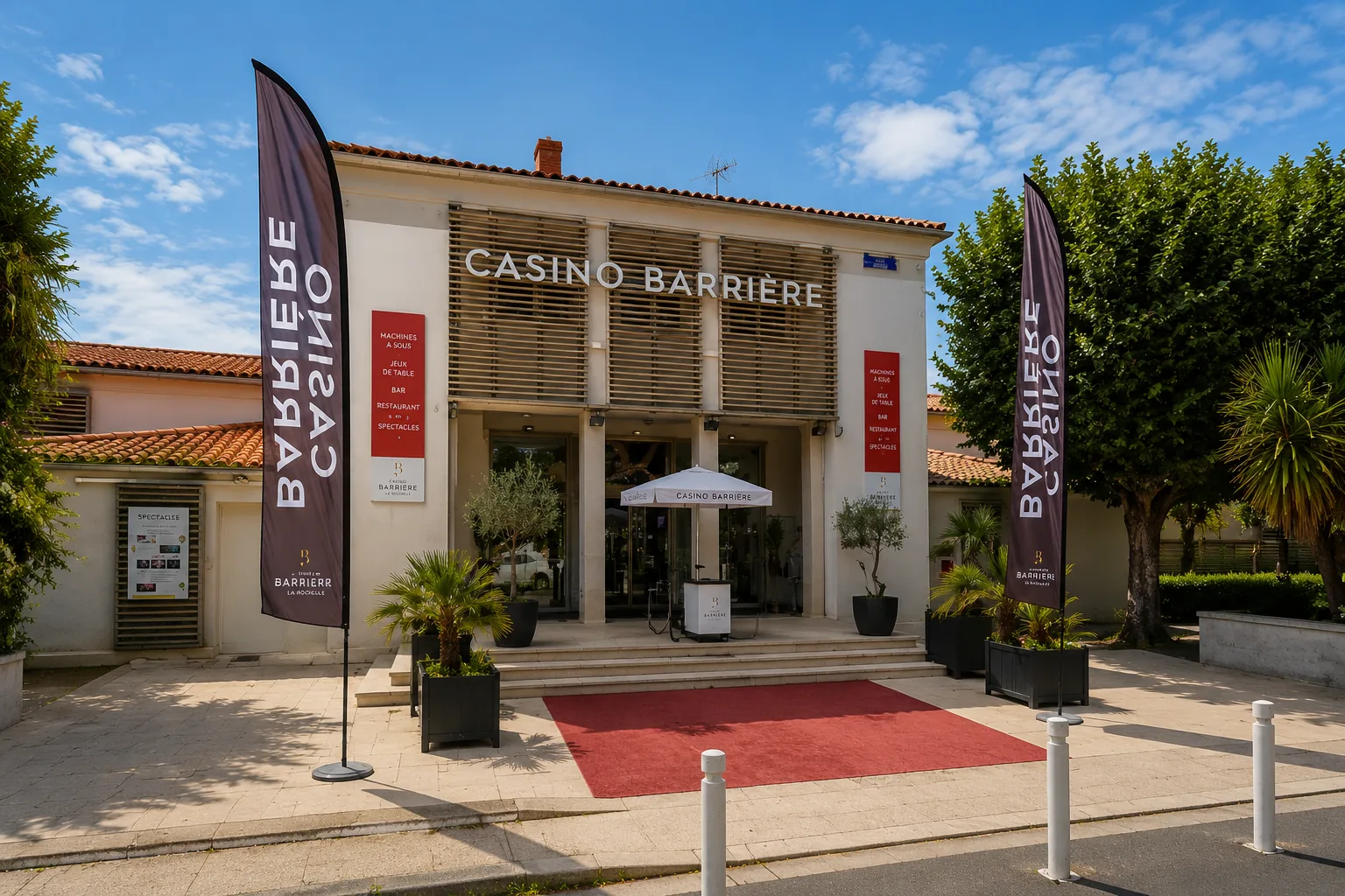 Casino Barrière de La Rochelle, vue d'illustration de la façade